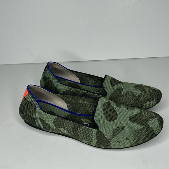 Rothy’s The Loafer in Olive Camo Size 8 - Picture 3 of 16